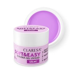 CLARESA SOFT&EASY stavební gél LILAC - 90g