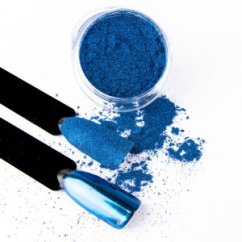 Pigmentový prášek GLASS EFFECT BLUE 8
