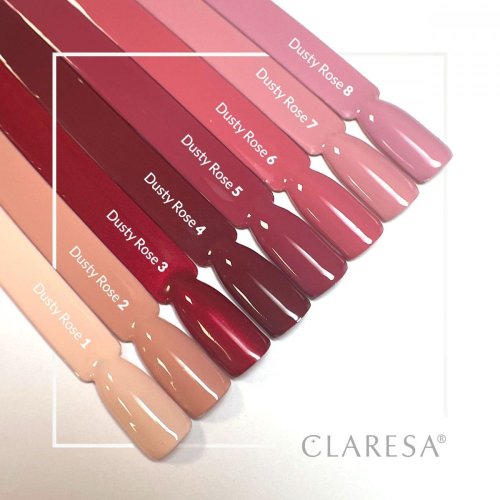 CLARESA hybridní lak DUSTY ROSE 1 - 5g