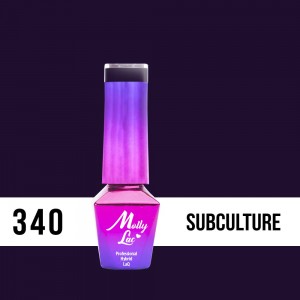 Gel lak MOLLY LAC OUTFIT SUBCULTURE č.340 5ml