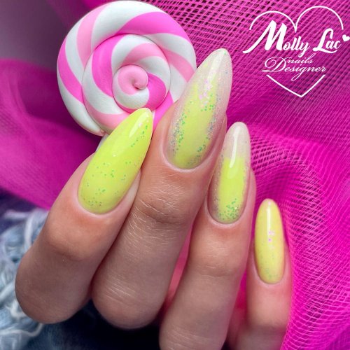 Báza Kaučuková Neon RUBBER BASE 2v1 FLUO Cool Swirl MOLLY LAC 10ML