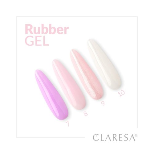 CLARESA RUBBER GEL stavební gél č.10 - 90g