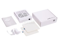 Odsávač prachu Promed 24W + náhradní filtr zdarma bílý