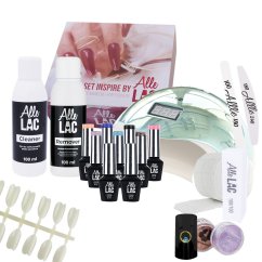 Gel lak sada na nehty AlleLac Box Hybrid 48W