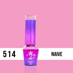 Gel-lak MOLLY LAC Miss Iconic NAIVE č.514 5ml