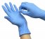 Ochranné rukavice jednorázové modré M
