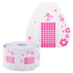 Šablony na nehty Molly Lac Flowers 50ks