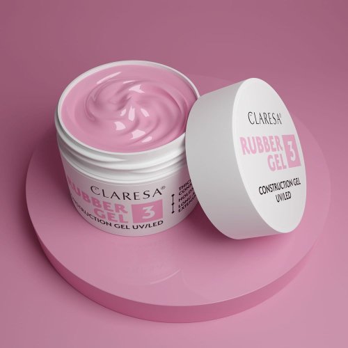 CLARESA RUBBER GEL stavební gél č.3 - 12g