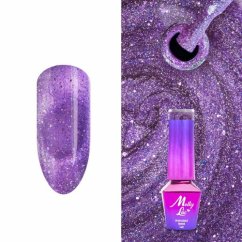 Gél lak MOLLY LAC Foxy eyes Purple light 5ml  č.552