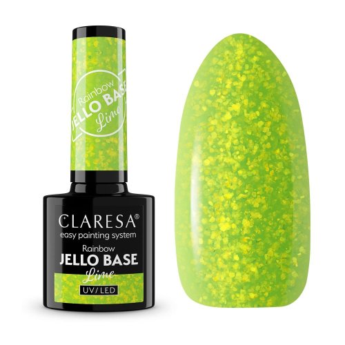 CLARESA RAINBOW JELLO BASE Lime- 5g