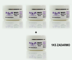 NTN - UV GEL WHITE 15ml 3+1 ZDARMA
