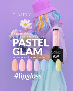 Pastelové nehty s kolekcí Pastel Glam od Claresa