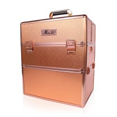 Kosmetický kufřík - XXL Rose Golden make up case