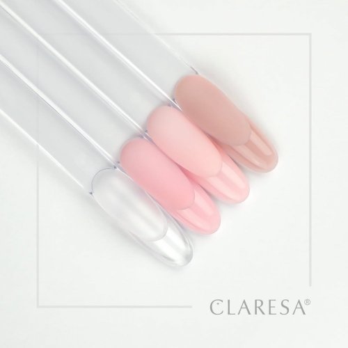 CLARESA SOFT&EASY stavební gél MILKY PINK - 90g