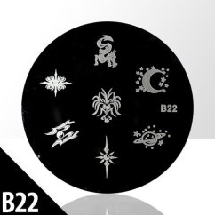 Plíšek na razítkování b22