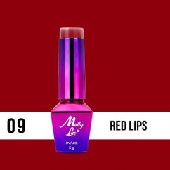 Géllak MOLLY LAC GLAMOUR WOMEN Red lips č.9 5ml