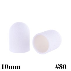 Brusné čepice na pedikúru 10mm drsnost 80