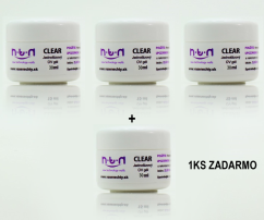 NTN - UV GEL CLEAR 30ml 3+1 ZDARMA