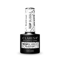 CLARESA Top BUBBLE BLACK Mat No Wipe - 5g