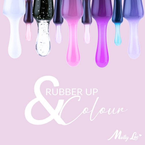 Báze RUBBER BASE 2v1 up&colour Candy Blush MOLLY LAC 10ML