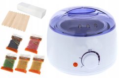Depilační ohřívač vosku 100W s příslušenstvím - bílá