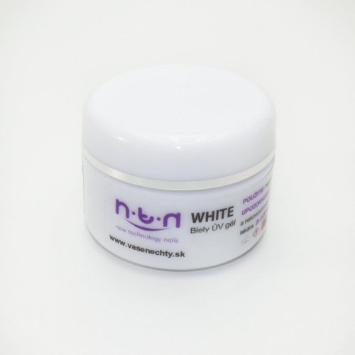 NTN - UV GEL WHITE 15ml 3+1 ZDARMA