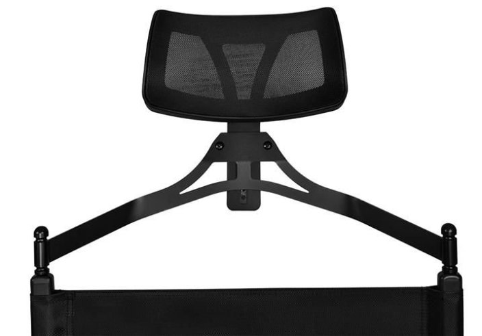 Hliníková kosmetická židle s opěrkou hlavy