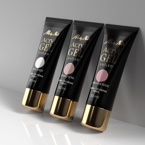 Akrylgel Moly Nails Peach Glow HEMA/Di-HEMA Free 30 ml