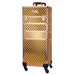 Kosmetický kufřík XXXL 4v1 Molly Lac Gold
