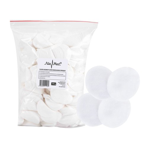 AlleMed kulaté bavlněné kosmetické tampony 250 g