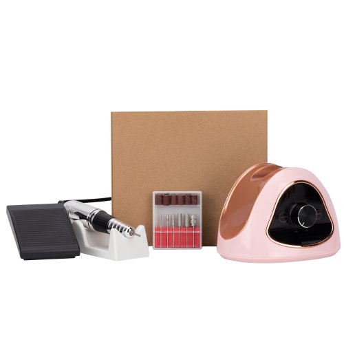 Bruska na nehty 68W M15 růžově zlatá se silným perem