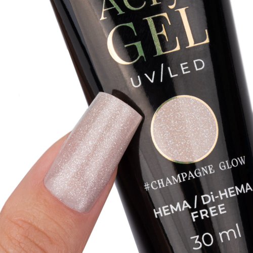 Akrylgel Moly Nails Champagne Glow HEMA/Di-HEMA Free 30 ml