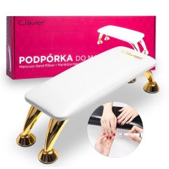 Podložka pod ruce CLAVIER bílá