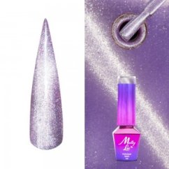 Gél lak MOLLY LAC Cat Eye Womanity Miss Violet č.442