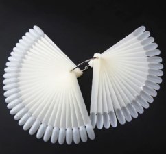 Vzorník mléčný natural 50 vzorků oblý