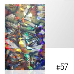 Fólie LASER EFFECT č. 57