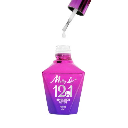 BAZE 12IN1 INNOVATION HYBRID GEL MOLLY LAC TRANSPARENT 5 ML