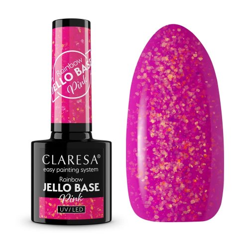 CLARESA RAINBOW JELLO BASE Pink - 5g
