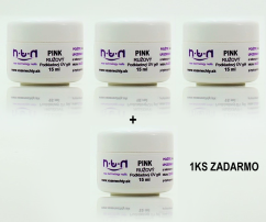 NTN - UV GEL PINK 15ml 3+1 ZDARMA