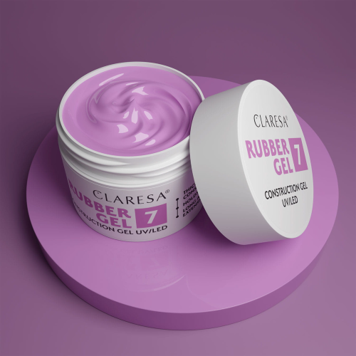 CLARESA RUBBER GEL stavební gél č.7 - 45g
