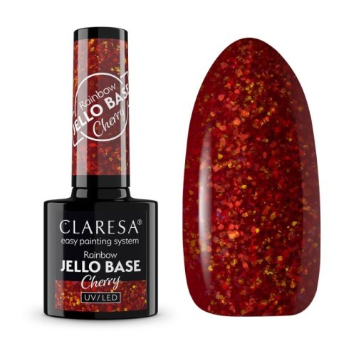 CLARESA RAINBOW JELLO BASE Cherry - 5g