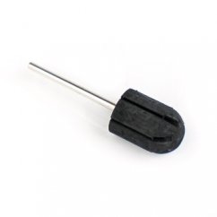 Brusný nástavec - gumový nosník pro brusné čepice na pedikúru 16 mm