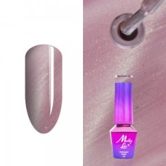 Géllak MOLLY LAC Cat eye fire wild red č.173