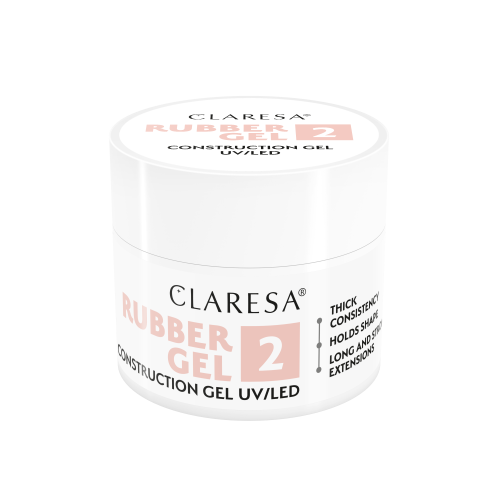 CLARESA RUBBER GEL stavební gél č.2 - 12g