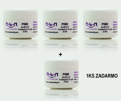 NTN - UV GEL PINK 30ml 3+1 ZDARMA