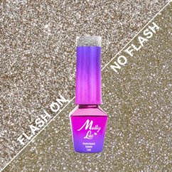 Gel lak MOLLY LAC DUO Flashing Lights SKIN LIGHTS 5ml č.610