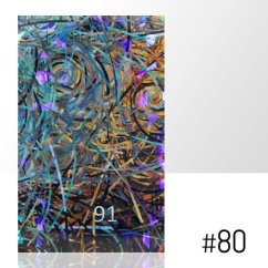 Fólie LASER EFFECT č. 80