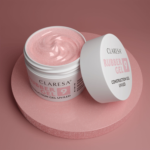 CLARESA RUBBER GEL stavební gél č.9 - 12g