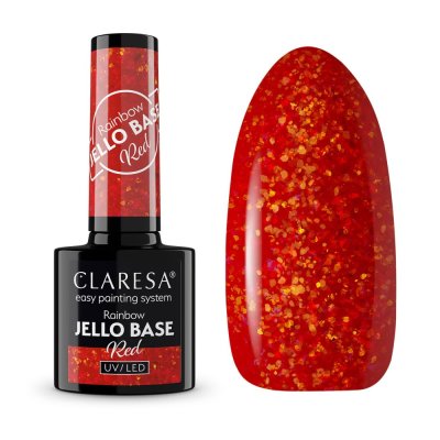 CLARESA RAINBOW JELLO BASE RED - 5g