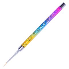 Zdobící štětec Pro Liner dúhový Molly Lac 9mm č.2